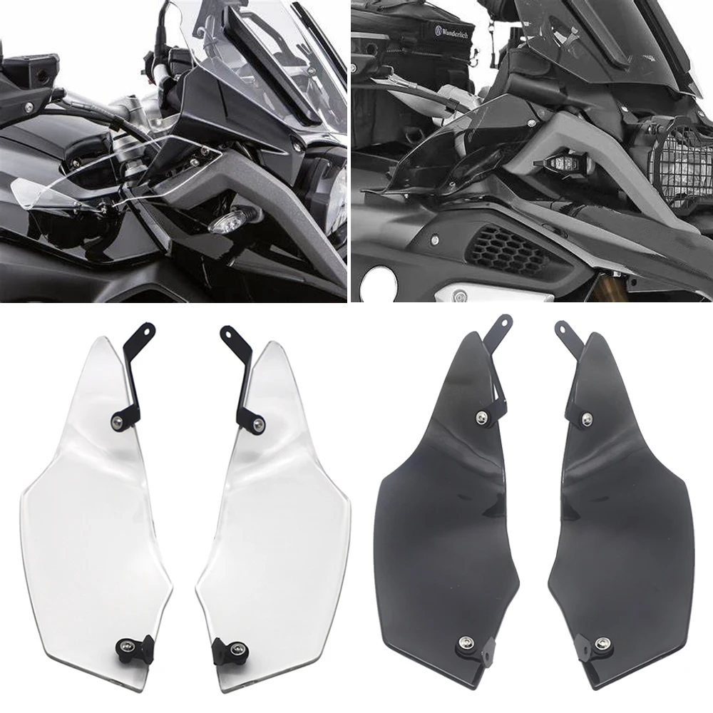 For BMW R1200GS LC R 1200GS R 1200 GS LC 2017 2018 2019 Wind Deflector Pair Windshield Handguard Cover Side Panels R 1200GS