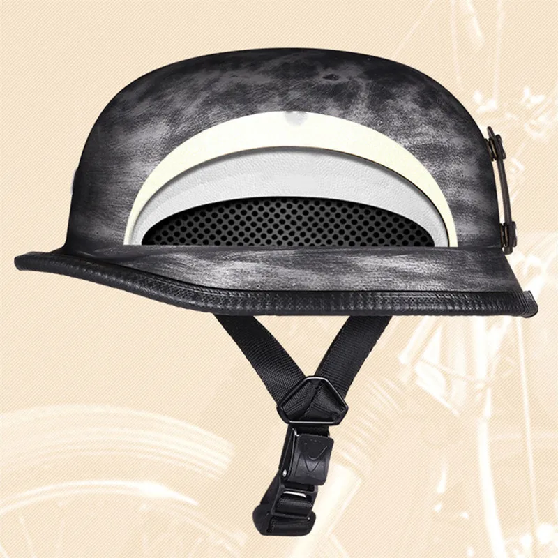 Мотоциклетный шлем уникальный винтажный полулицевой в немецком стиле 4 типа M/L/XL |