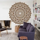 Трафарет для стен 160 см-200 см, большая нишевая краска для мандалы, краска для мебели, огромная гигантская мандала, индийская, Арабская, этническая, круглая, S012