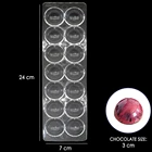 DIY 14 пустоты 3D Сферическая форма в форме шара из твердого поликарбоната форма для шоколада конфет инструменты для выпечки кондитерских изделий