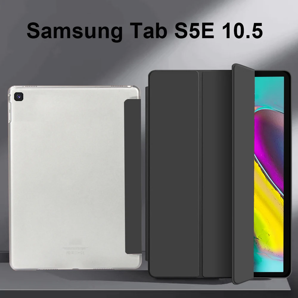 Чехол для Samsung Galaxy Tab S5e чехол 10 5 дюймов складной чехол-книжка из искусственной