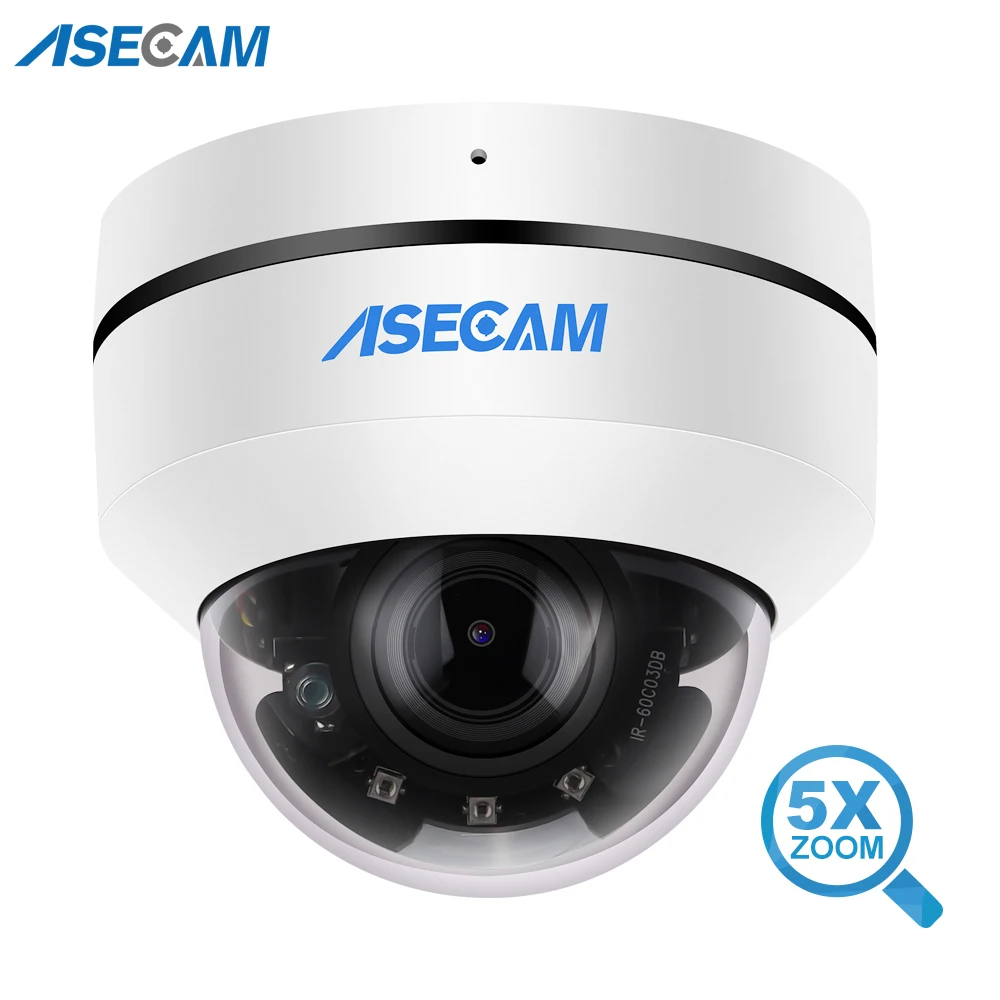 Hikvision совместимая 5 Мп PTZ IP камера видеонаблюдения Открытый Купол Onvif PoE ИК авто зум