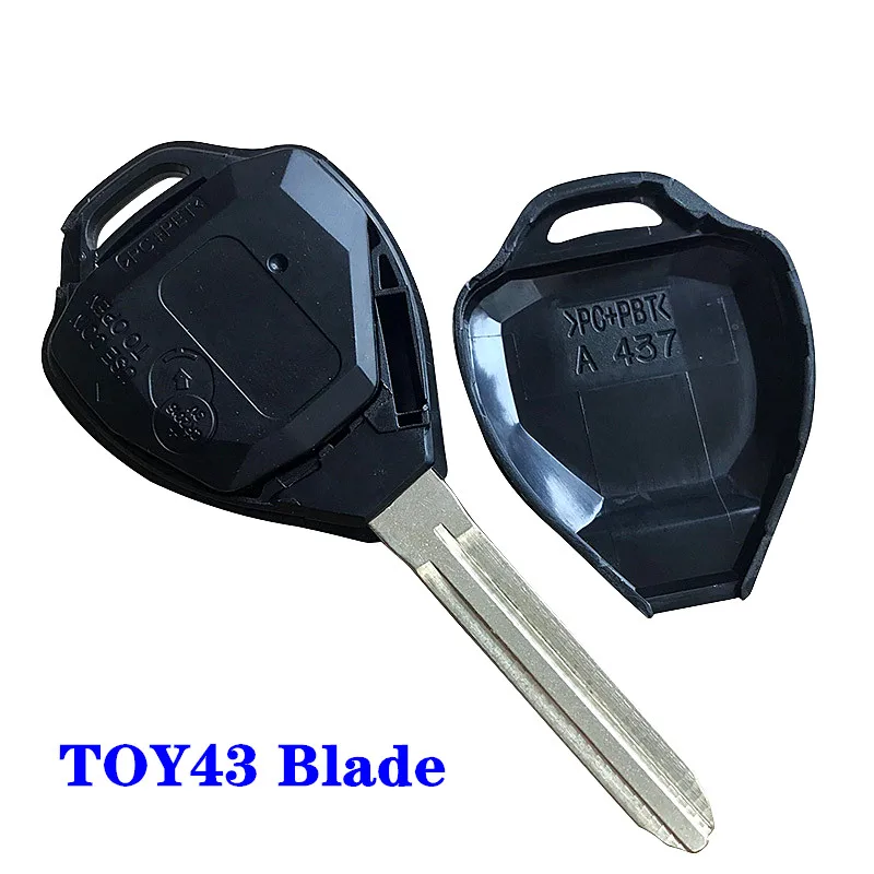 3 кнопки дистанционного ключа 433 МГц 4D67G чип FOB для 2005-2008 Toyota Hilux FCC ID: MDL B42TA B41TA |