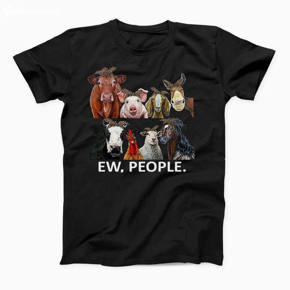 

Creative Design funny Farm Ew People Farmers Animal Mens T-Shirt. Summer Cotton Short Sleeve O-Neck Unisex T Shirt New S-3XL