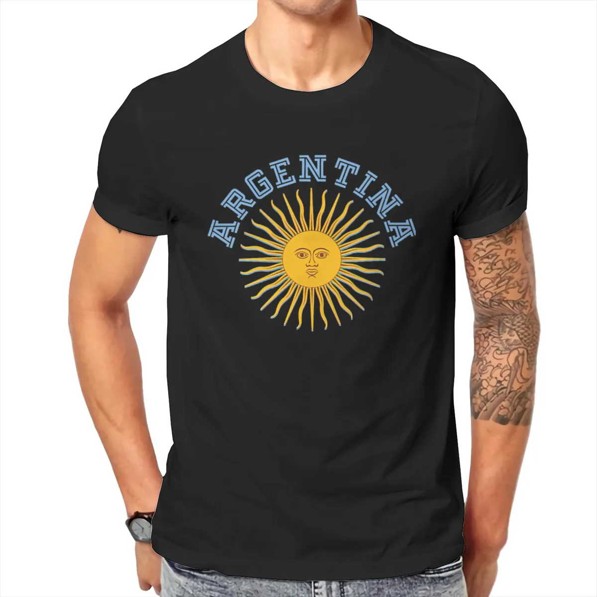 

argentina T shirt Men T shirt summer T-shirt