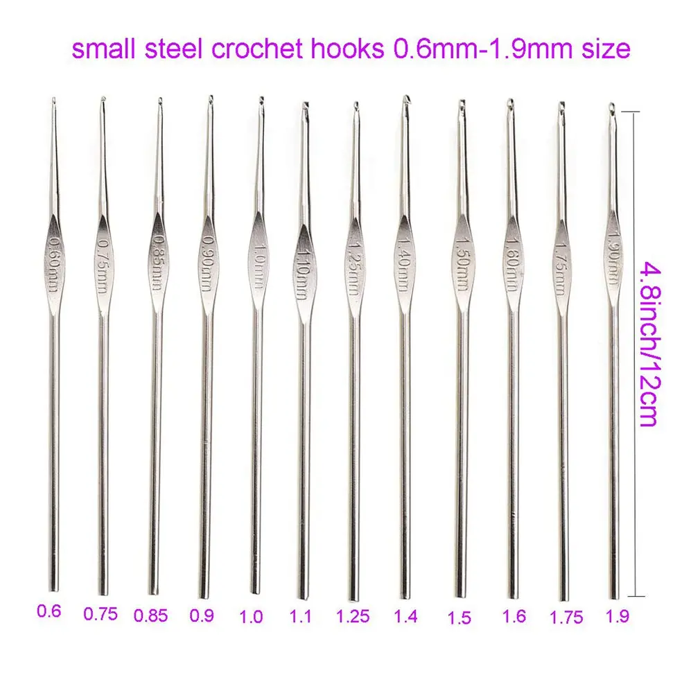 

100Pcs Ergonomic Crochet Hooks Set Knitting Needle Kit Zipper Organizer Case Sweater Needle Diy Gadgets