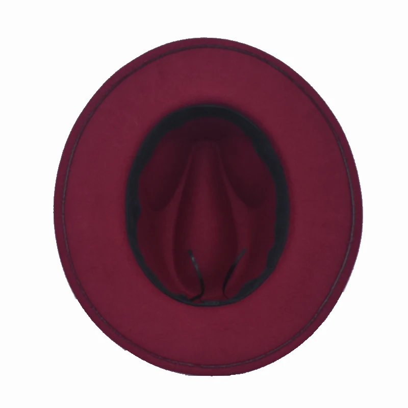 2020 Elegant Ladies Autumn And Winter British Hat Harajuku Style Wool Hat High-Top Jazz Hat Men's Panama Felt Hat F6
