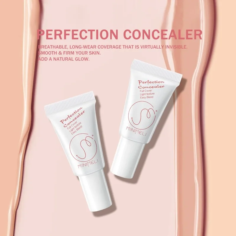 

Liquid Concealer Cream Full Coverage Waterproof Long Lasting Face Contouring Makeup