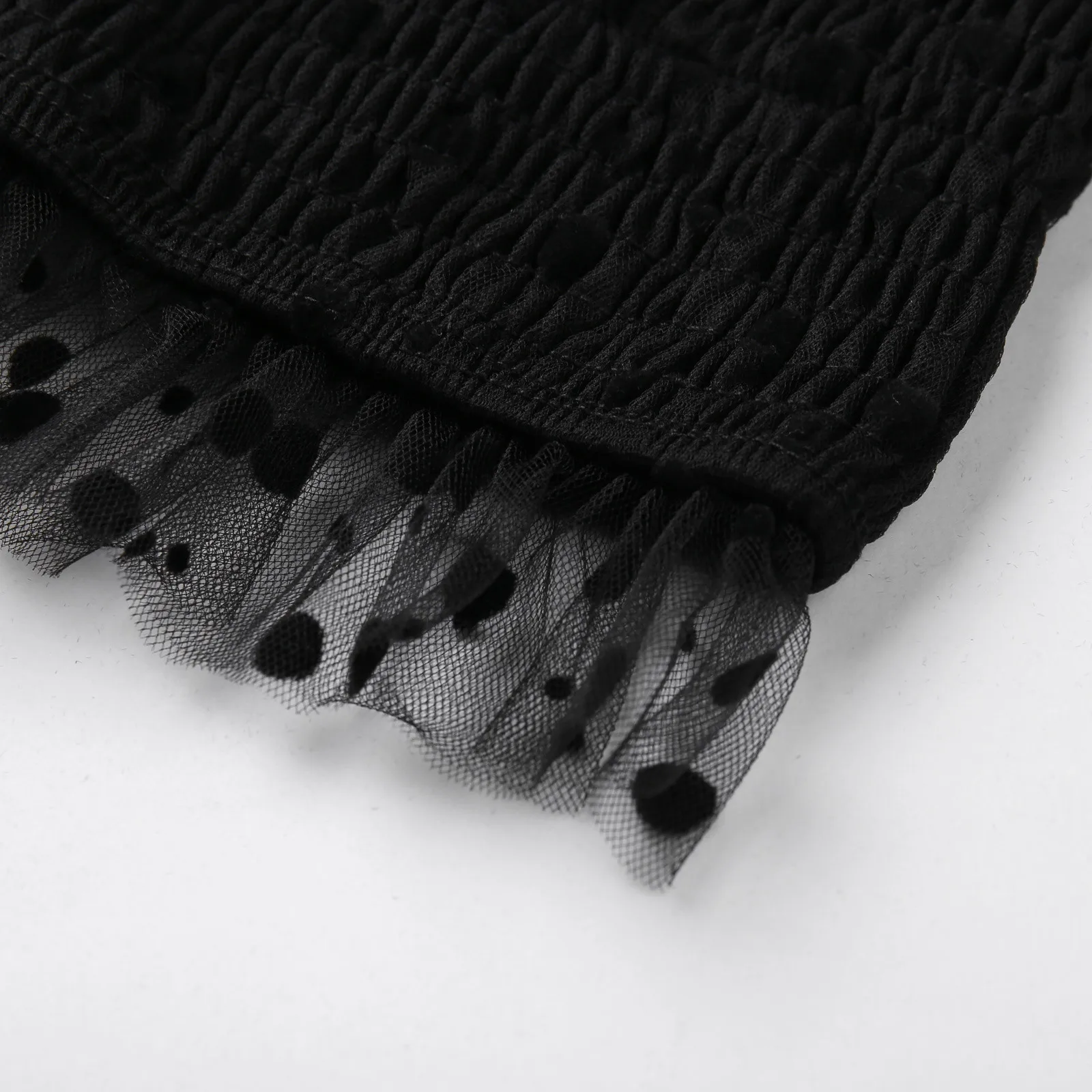 

Sexy White Mesh Top Women Cropped Tops Short Sleeve Y2k Tops For Lady See Through Blouse Summer Tunics Top Lady