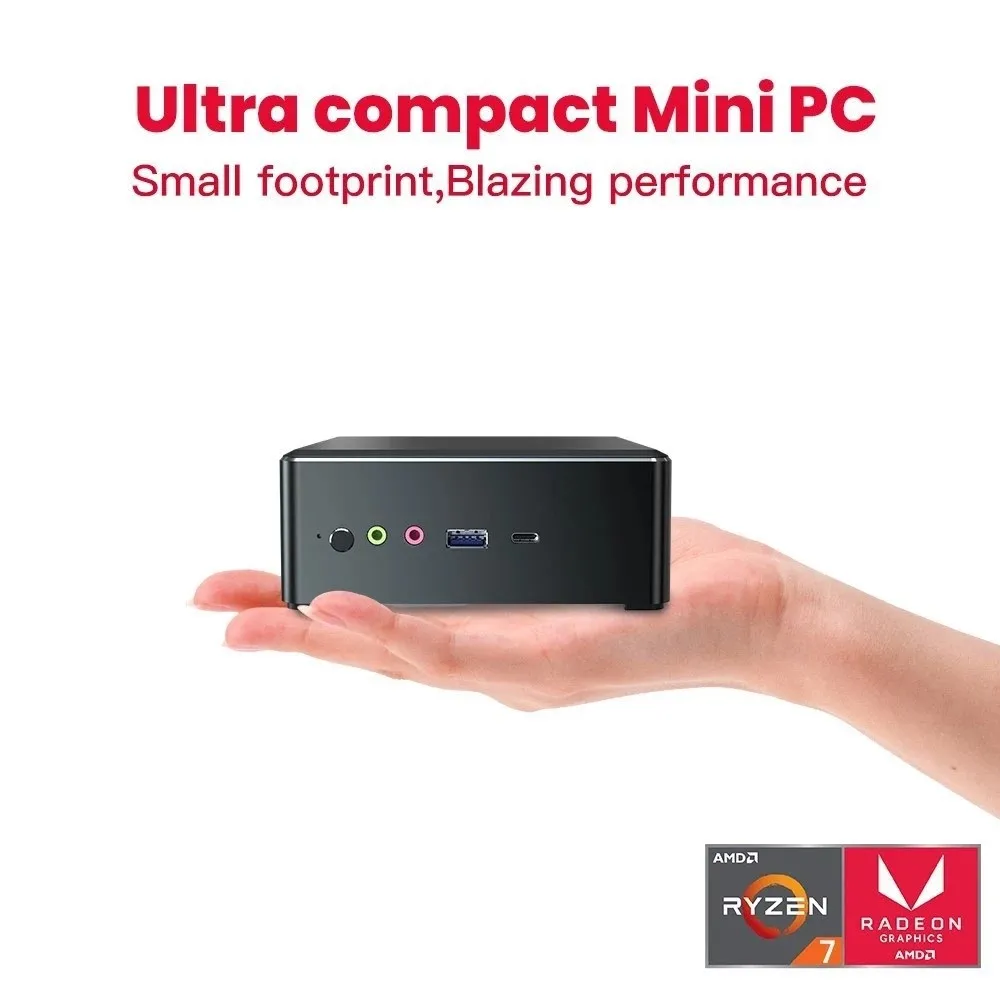 

Mini PC 2700U CPU 128GB/256GB/512GB ROM Radeon Vega 10 Graphics Processor 4GB/8GB/16GB DDR4 RAM Windows10 PC for Home Office