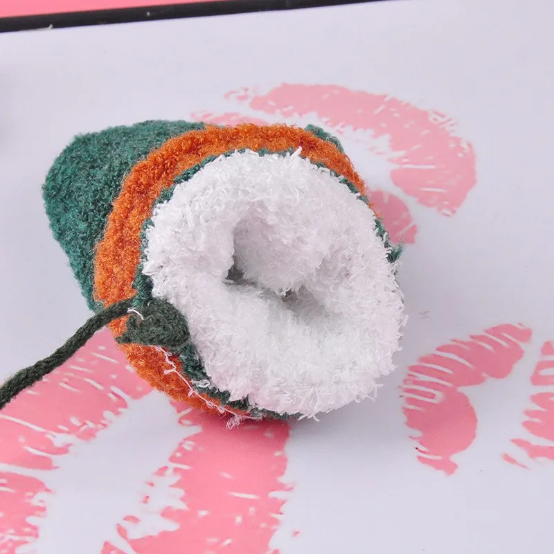 

Christmas baby gloves winter knitted Xmas elk mittens children kid velvet thick winter warm soft gloves for 1-3Y girls boys