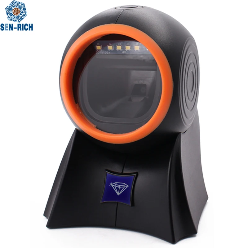 MP8120 IP54 Прочный ручной всенаправленный Настольный супермаркет 1D 2D CMOS qr код сканер