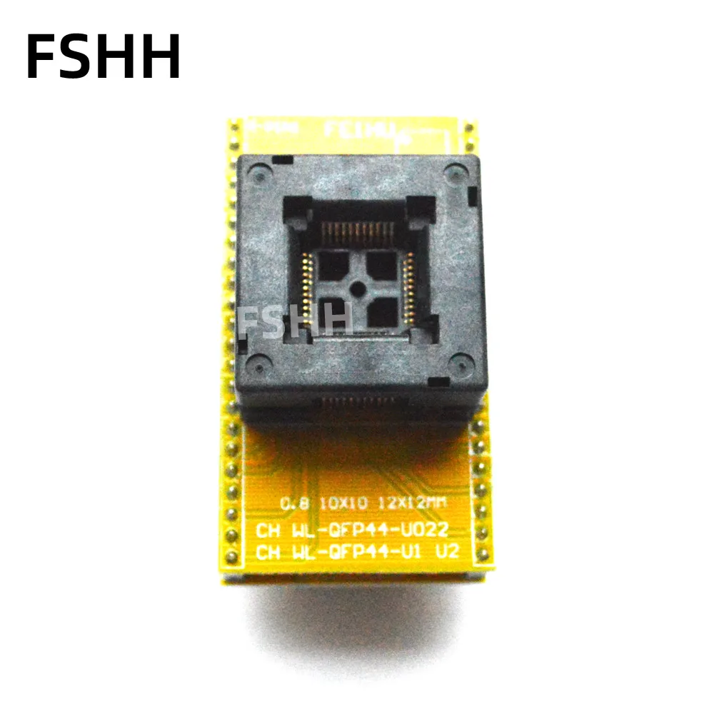 WL-QFP44-U002 адаптер для программатора Wellon TQFP44 к адаптеру DIP44 IC тестовое гнездо/гнездо