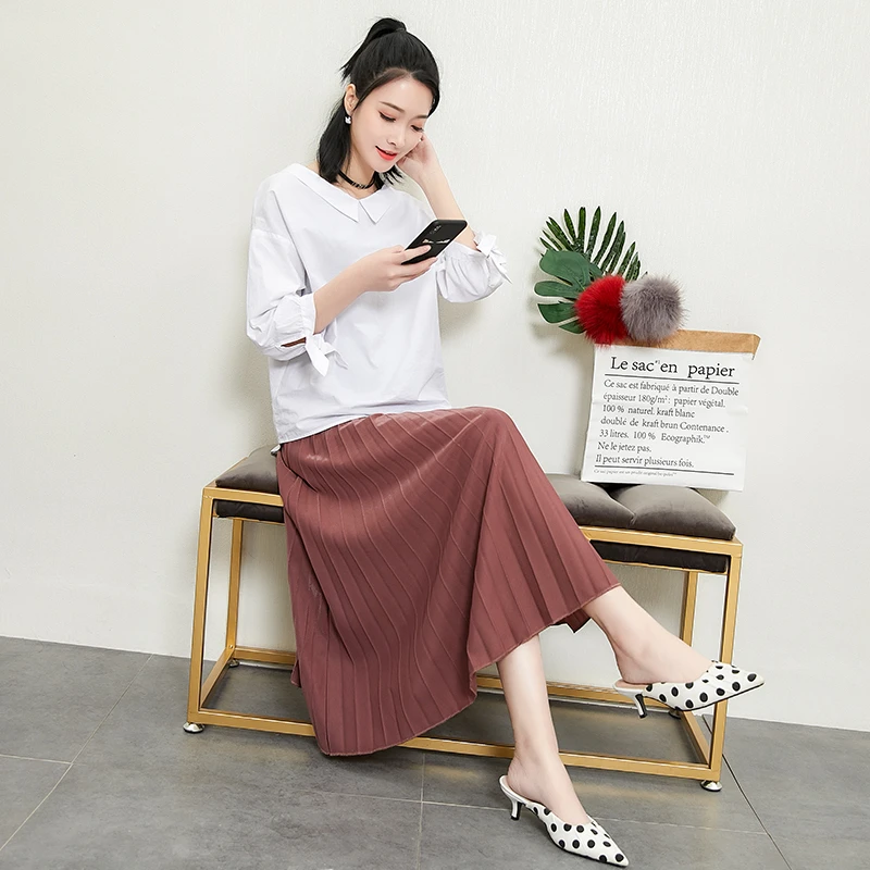 

Pregnant Women's Belly Skirt Maternity Skirt