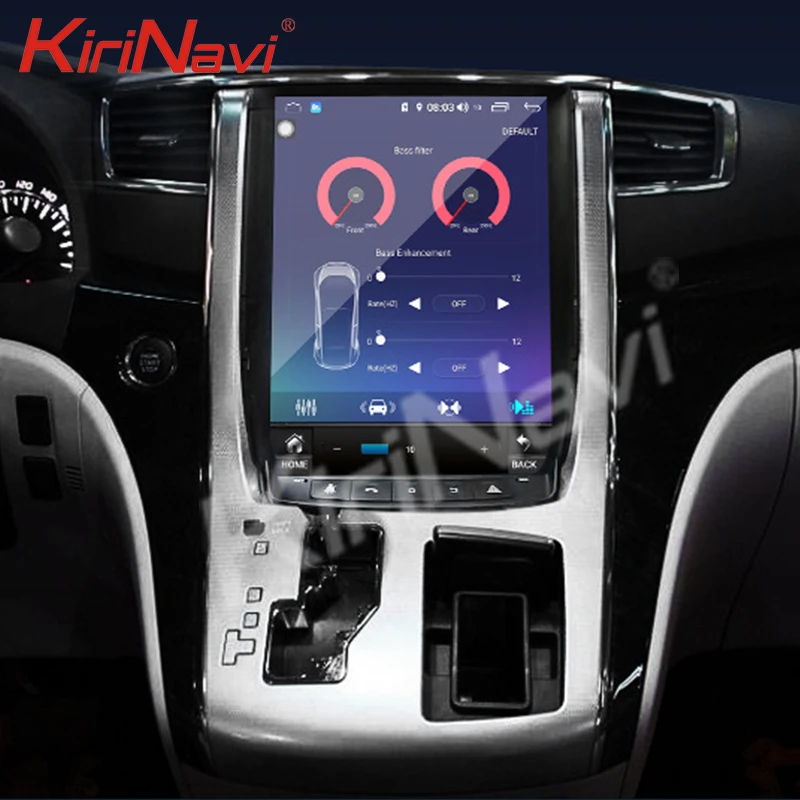 Автомагнитола KiriNavi в стиле Tesla 12 1 дюйма Android 9 0 с GPS навигацией|Автомагнитолы| |