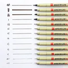 Игла, водонепроницаемый художественный лайнер, микрон, маркер, кисть для набросков, ручка для надписи, мультяшный инструмент для архитектурного дизайна, школа