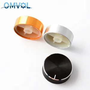 1 шт. 6 мм ручка с алюминиевым корпусом ручка регулировки громкости Ручка потенциометра 30 мм * 10 мм