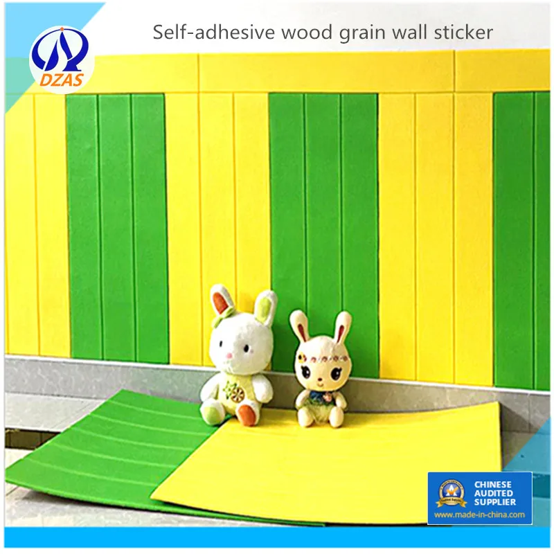 

Self-adhesive 3d stereo wall stickers 3d wall stickers wood grain wall stickers
