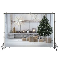 huayi photography background christmas tree gifts candle elk star lights children photo backdrops for studio props xt 5669
