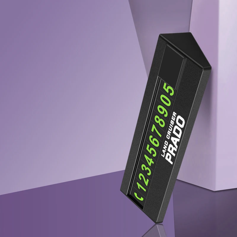 Металлический автомобильный временный стоп-сигнал скрытая парковочная табличка