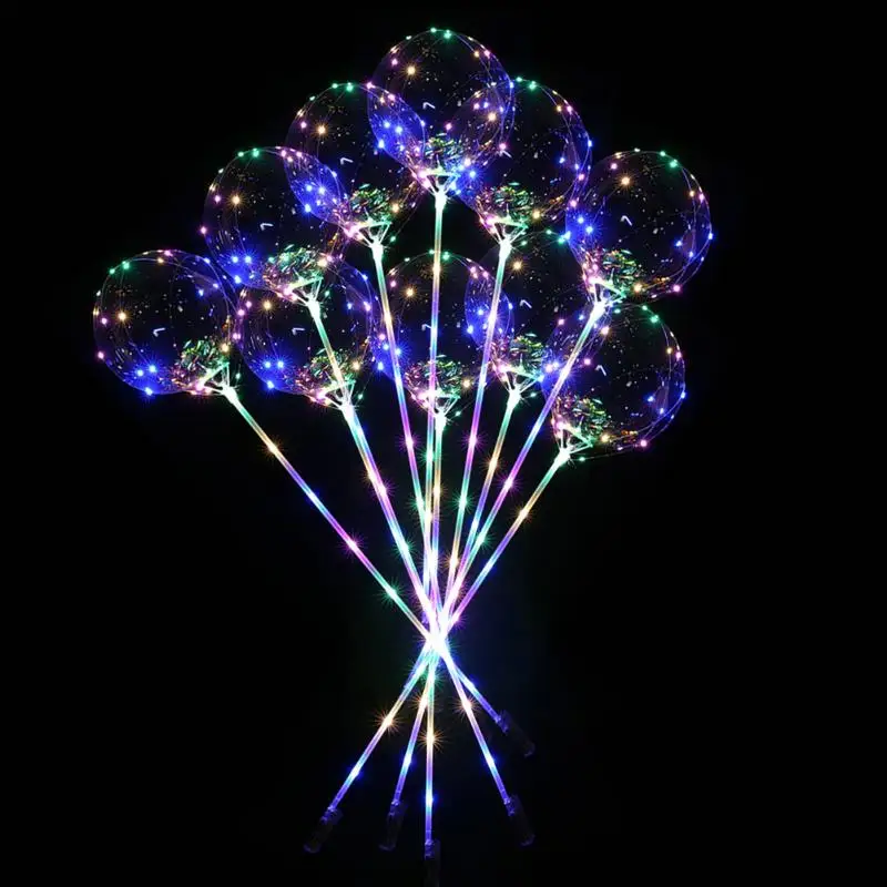 5/10 шт. Надувные игрушки светящиеся наклейки дверные ручки светодиодный