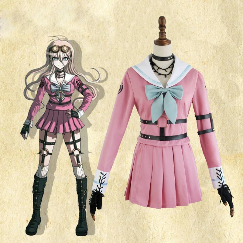 Костюм для косплея ирума миу из аниме Danganronpa V3: Killing Harmony полный комплект женщин и