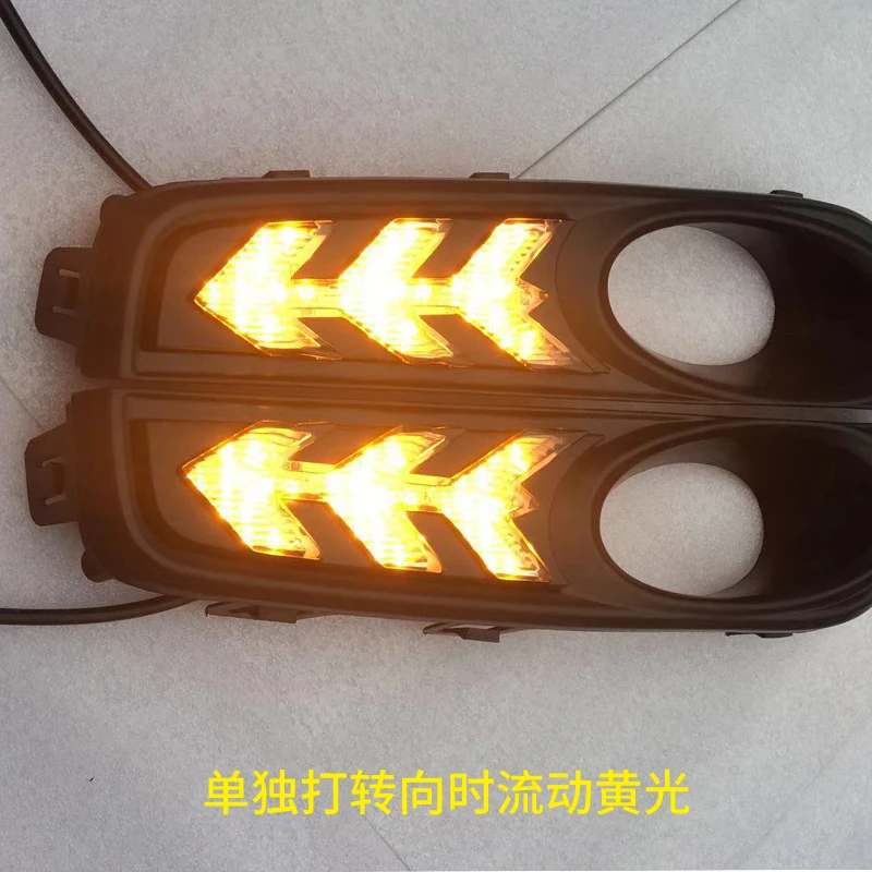 1 пара светодиодный дневный ходовой светильник DRL Дневной передний бампер