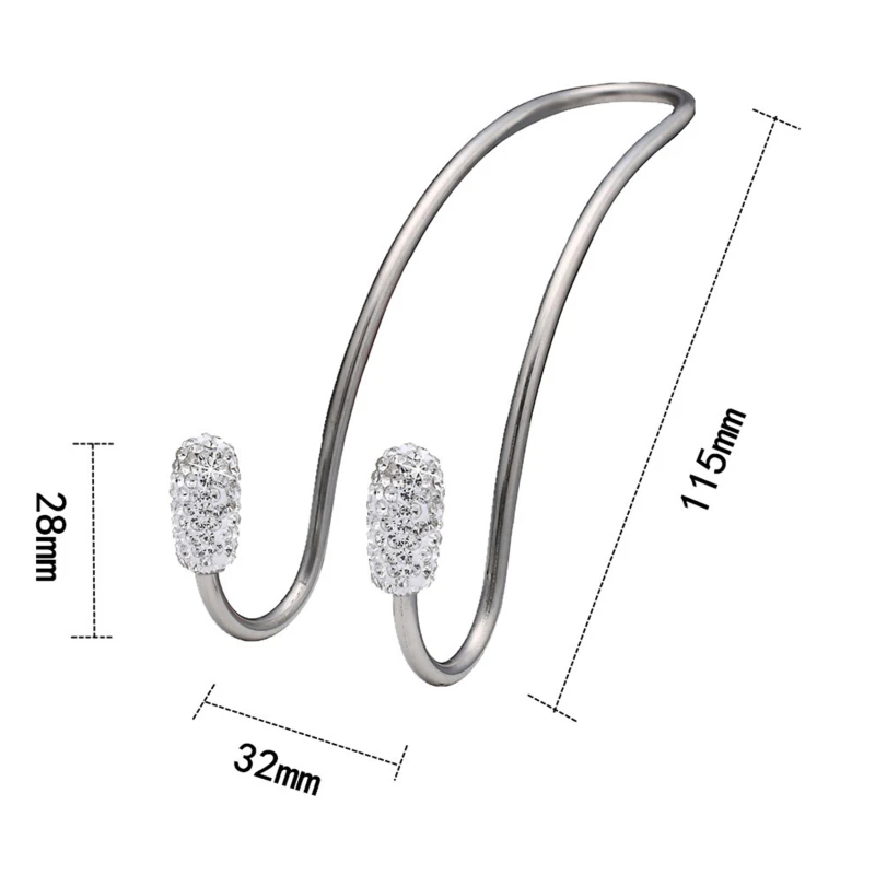 

Multi-functional Metal Auto Car Seat Headrest Hanger Bag Hook Holder for Bag Purse Cloth Grocery Storage Auto Fastener Clip