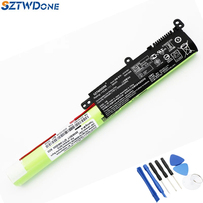 SZTWDONE A31N1601 Аккумулятор для ноутбука ASUS A541U F541U R541U R541UA X541A X541S X541SA X541SC X541U X541UA X541UV |