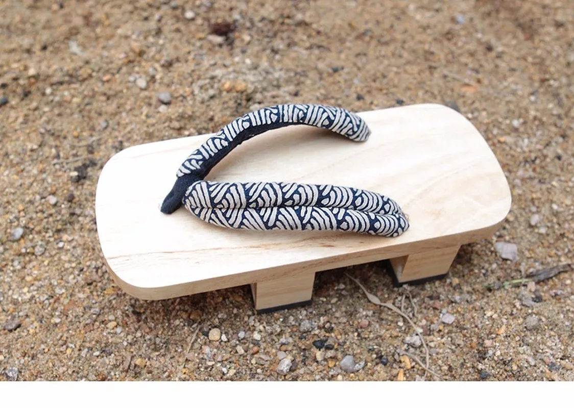 Geta/Сабо Женская и мужская обувь унисекс в японском стиле Деревянная Летние