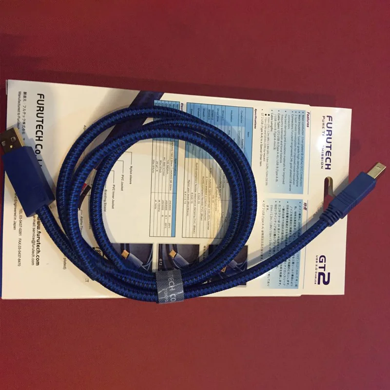 

Audiophile Silver-Plated OCC Copper A-B GT2 USB Cable USB 2.0 Cables USB-B