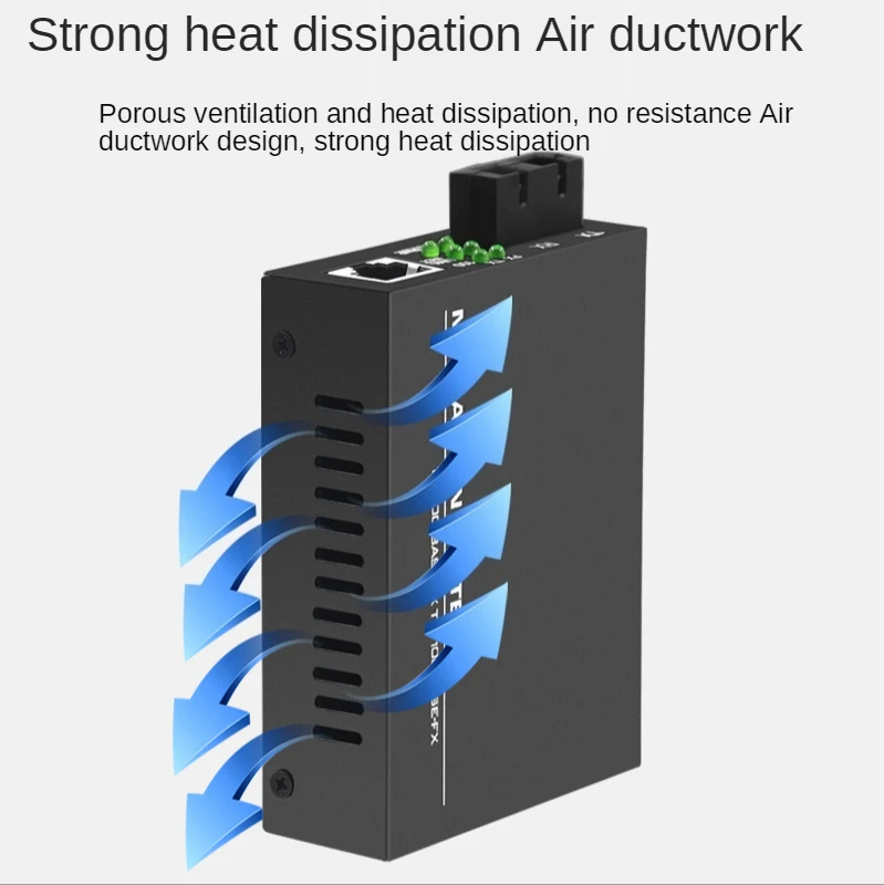 1 шт. волоконно-оптический преобразователь 100 Мб многорежимный двойной