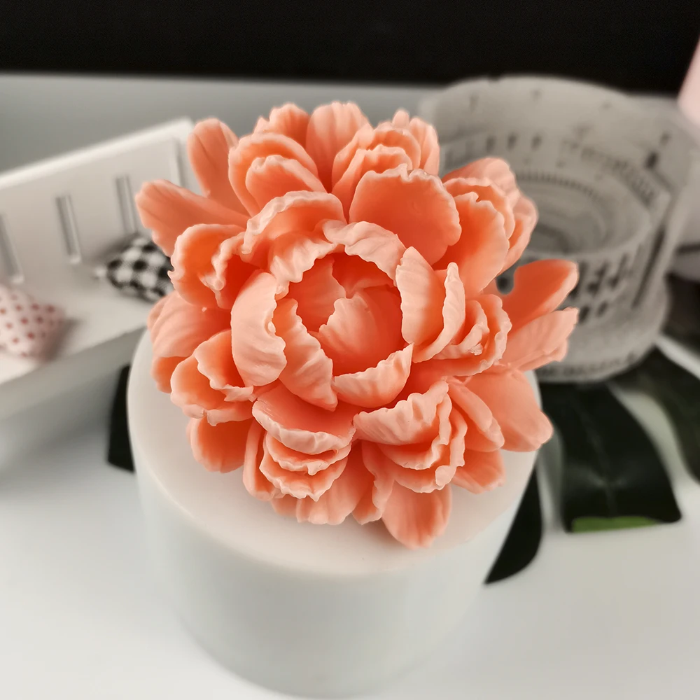 PRZY 3D цветок искусственная силиконовая форма для мыла инструмент изготовления