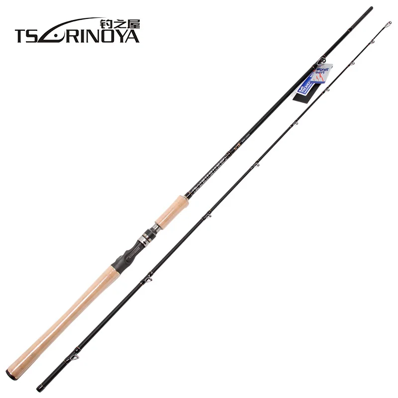 TSURINOYA baitcasing Rod 2 18 м Секции Удочка XH мощность литье из углеродистой стали удочка Canne