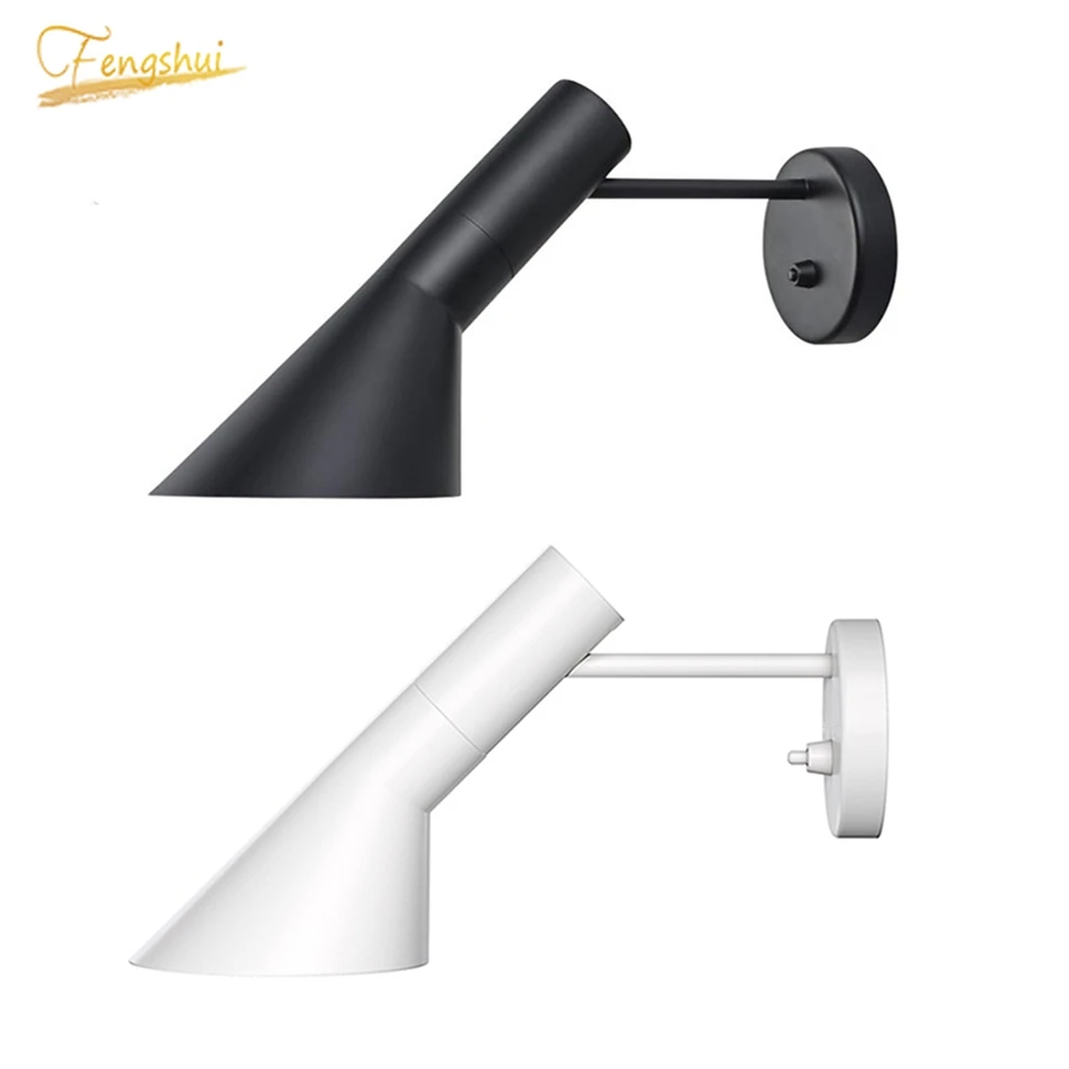 Скандинавские дизайнерские железные светодиодные настенные лампы современные