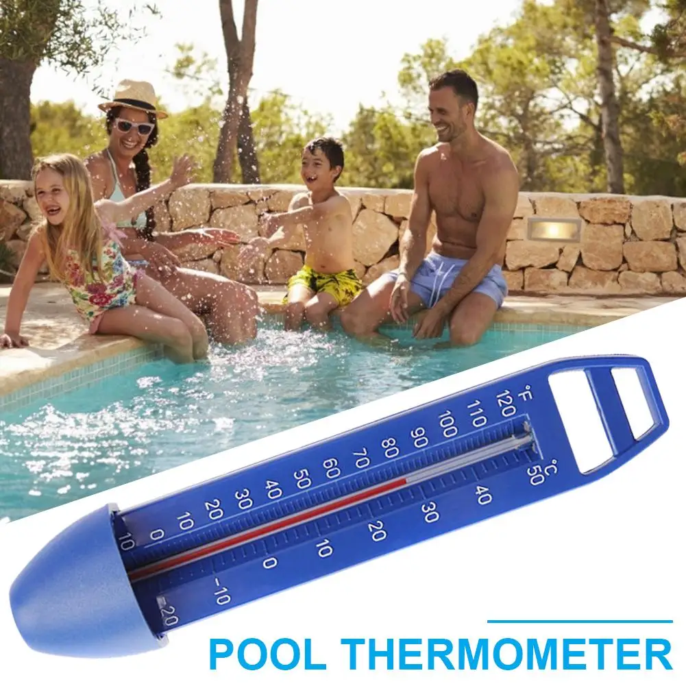 Premium Water Thermometers Integrated Pocket Shatter Resistant For All Outdoor Indoor Swimming Pools Spas Hot Tubs Ponds | Инструменты