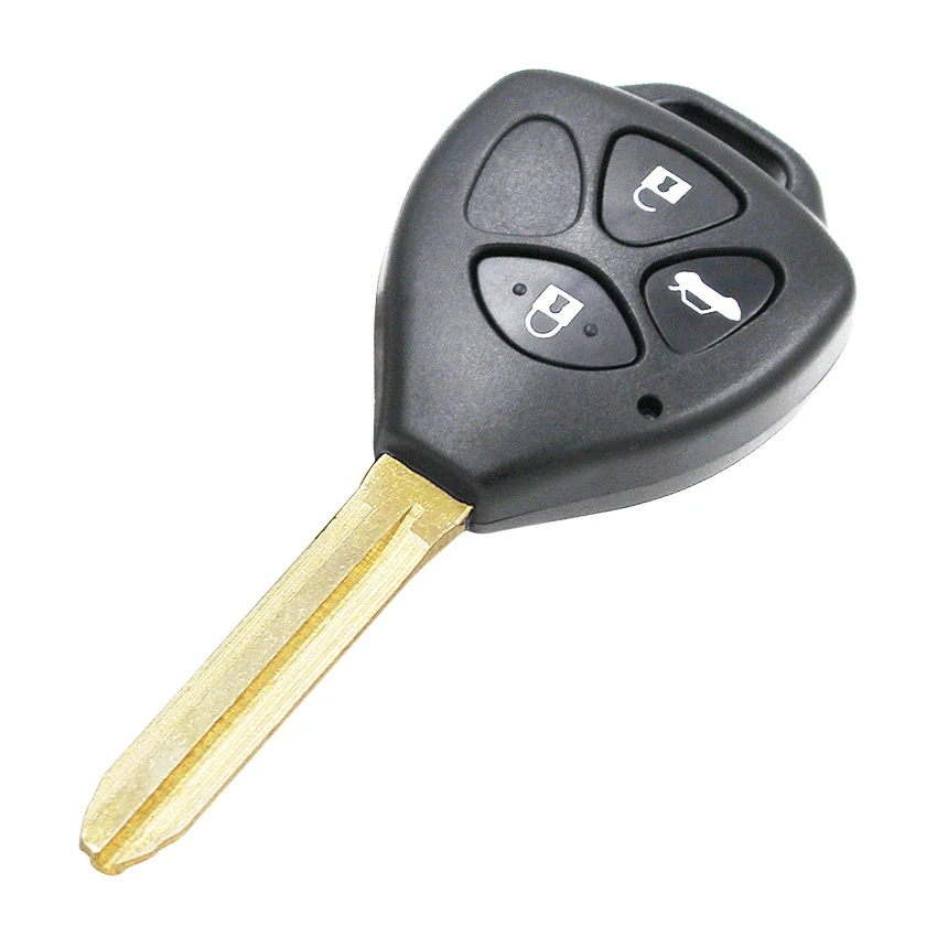 3 кнопки БЕСКЛЮЧЕВОЙ вход брелок дистанционный ключ для Toyota Camry 315/433 МГц с чипом