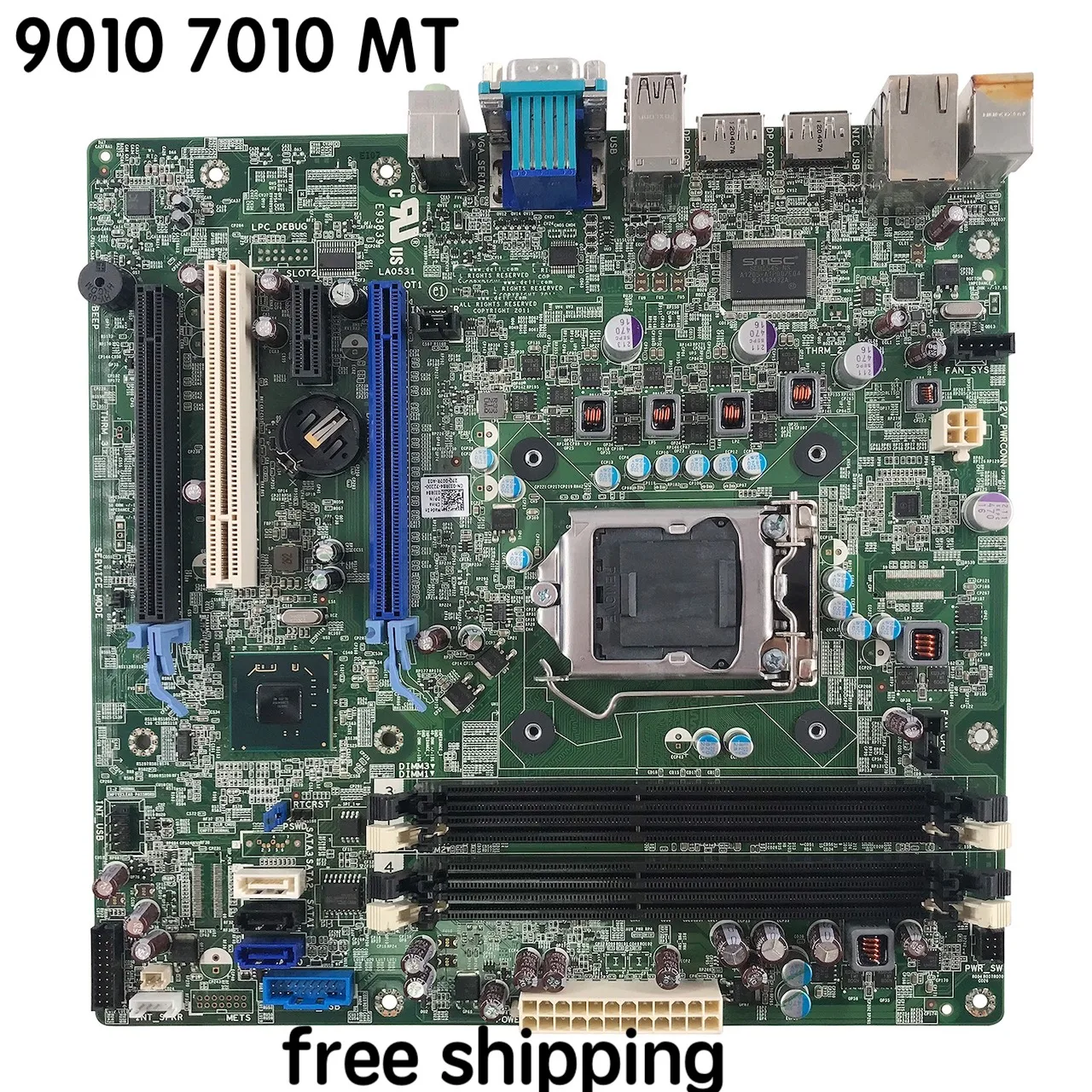 

for DELL 9010 MT 7010 MT Motherboard CN-03JR84 T1650 Mainboard 100%tested fully work