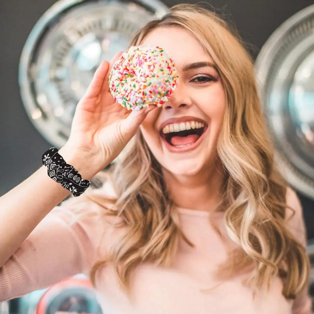 Elastic Watch Straps for apple watch scrunchie Bands Series 5 4 3 2 band 38mm 40mm 42mm 44mm Watchband for iwatch Bracelet loop