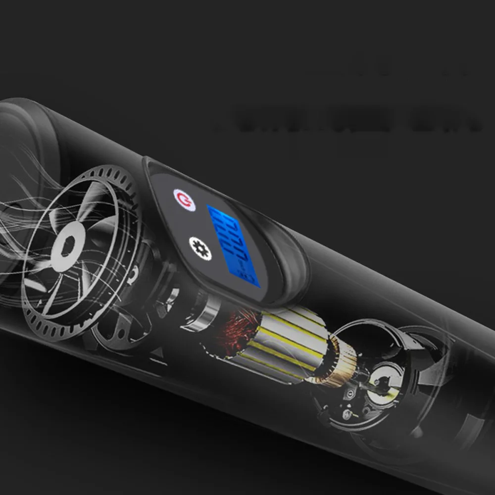 Online 12V Coche Recargable Bomba De Aire Inflador De Neumáticos Inalámbrico Portátil Compresor Digital Bomba De Llanta Para Neumáticos De Coche Bicicleta Bolas