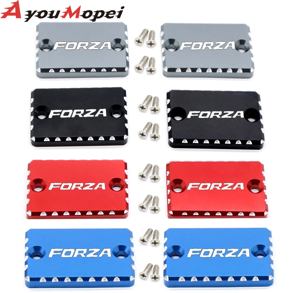 

Аксессуары для мотоциклов HONDA FORZA 125 250 300, крышка резервуара для передней и задней жидкости, цилиндрический резервуар, основная крышка тормоз...