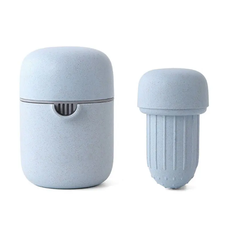 

3 Colors Mini Manual Juicer Wheat Straw Hand Press Fruit Juicer Fruits Squeezer for Orange Lemon Strawberry Grape Hand Juicer