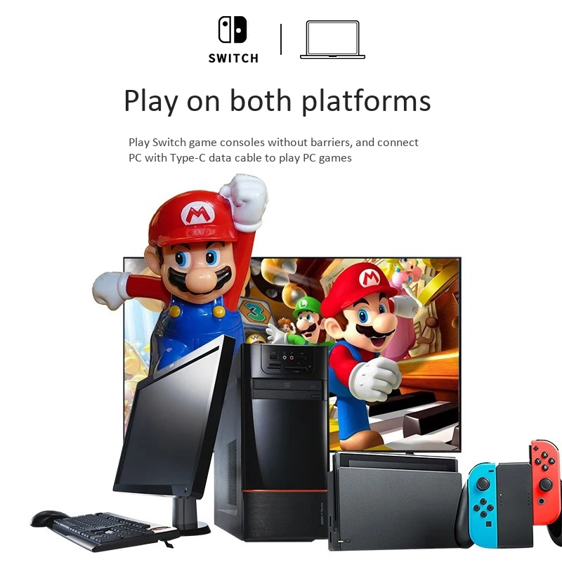 Беспроводной игровой контроллер Switch Pro Bluetooth-геймпад для Nintendo ПК поддержка