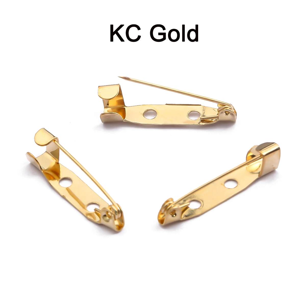 Зажим для броши 15 20 25 30 35 мм 10 шт./лот