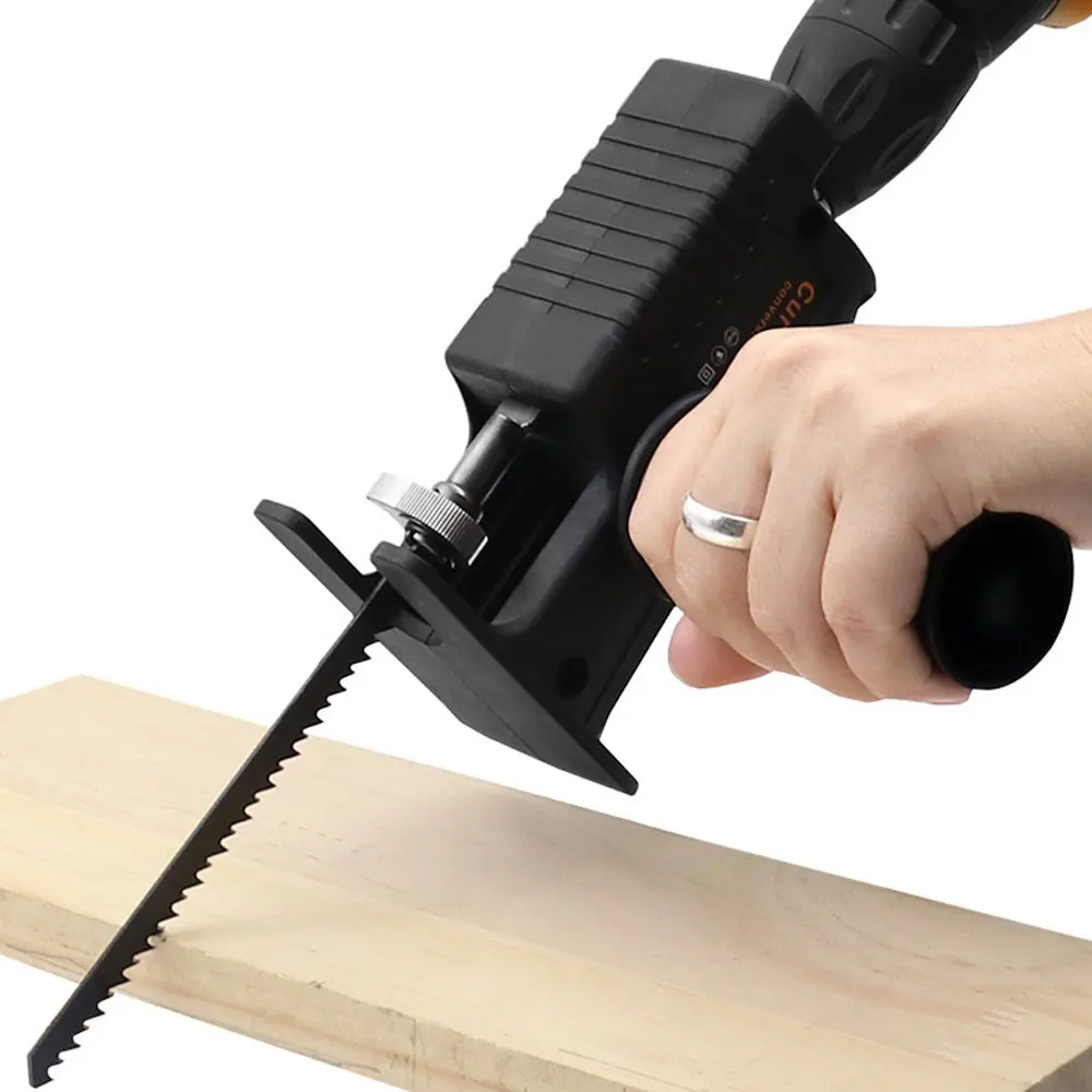 

Chainsaw Adapter Conversion Head Of Screwdriver Electric Drill Portable Reciprocating Modified Electric Saw Wood Tools