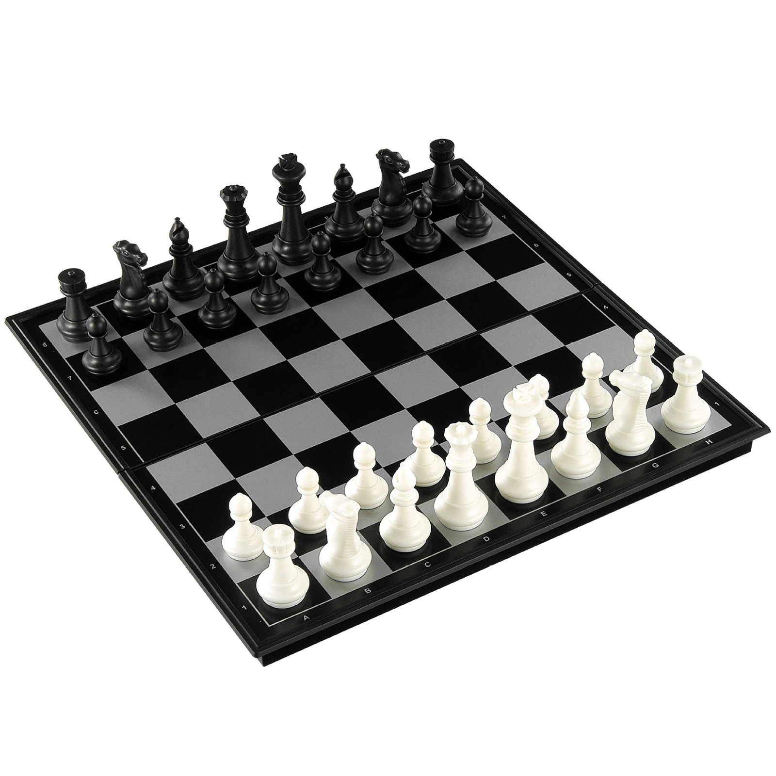 

3-in-1 Multifunctional Chess Set Folding Chessboard Travel Games Chess Checkers Draughts Backgammon Set Entertainment Toys