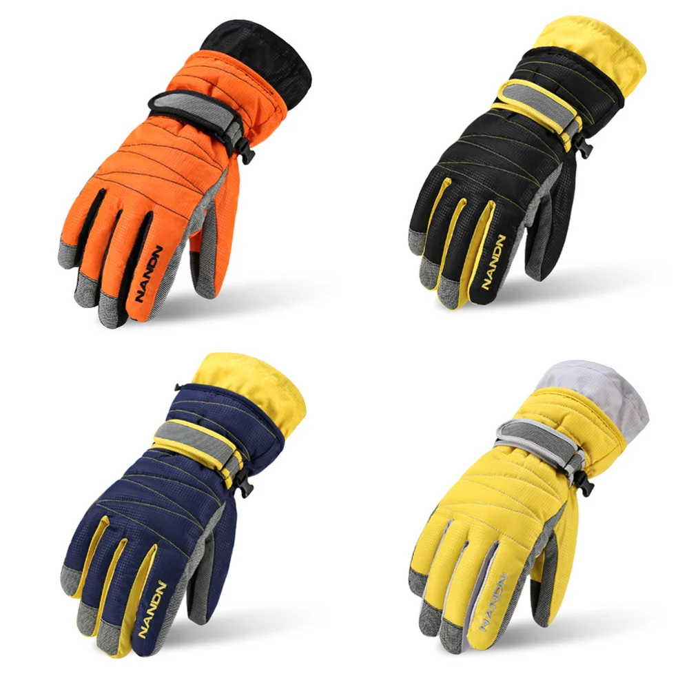 

Creative Outdoor Parents Child Ski Riding Windproof Sports Finger Waterproof Anti-splashing for Clim