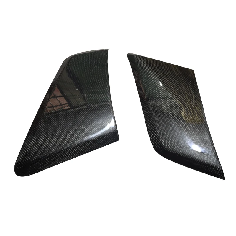 Углеродное волокно задний крылья декоративной отделкой сбоку совки для Ford Mustang