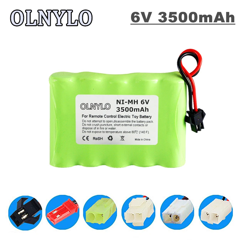 обновление 6v 3500 мач никель мет