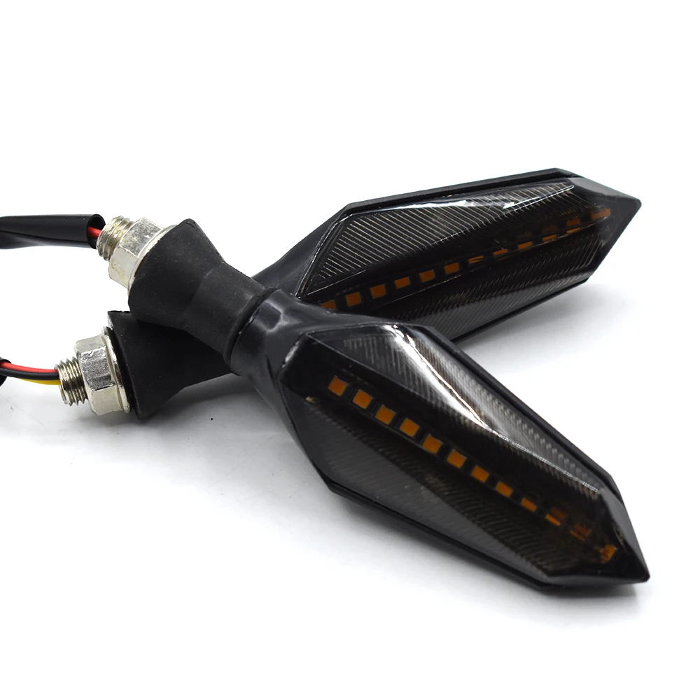 2 шт. светодиодный индикатор поворота для мотоцикла синий желтый высокое